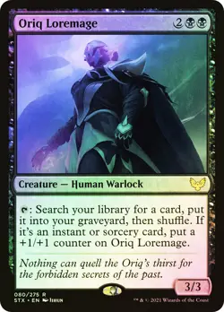 MTG FOIL Oriq Loremage - Strixhaven: School of Mages #080 - Image 1