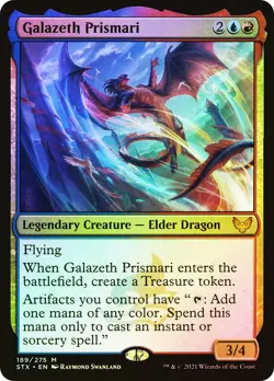 MTG FOIL Galazeth Prismari - Strixhaven: School of Mages #189 - Image 1