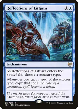 MTG Reflections of Littjara - Kaldheim #073 - Image 1