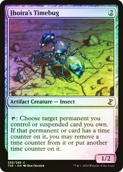 MTG FOIL Jhoira's Timebug - Time Spiral Remastered #269 - Image 1