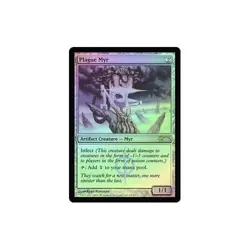 MTG FOIL Plague Myr(WPN/Gateway) - Promo #065 - Image 1