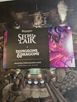 MTG Secret Lair x Dungeons & Dragons: Shadows Over Baldur's Gate Foil - Image 1