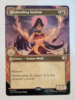 MTG Firebending Student Avatar: The Last Airbender 0342 Regular Rare - Image 2