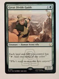 MTG Great Divide Guide Avatar: The Last Airbender 0181 Regular Rare - Image 2