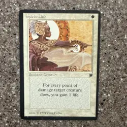 Magic the Gathering MTG SPIRIT LINK Legends Edition LP - Image 1