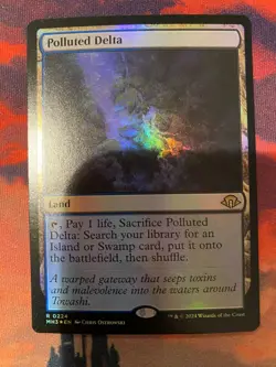 MTG Modern Horizons 3 Polluted Delta Foil - Image 1