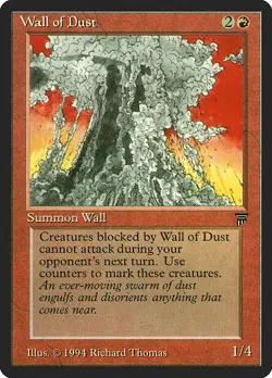 MTG Wall of Dust - Legends #168 - Image 1