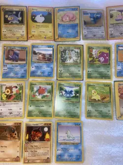Nintendo Wizards Pokemon TCG 2002 Card Lot 25 Cards Arcanine Staryu Mareep - Image 2