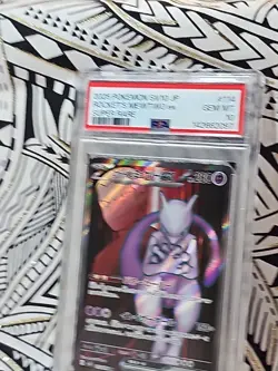 Team Glory Of Rocket's Mewtwo ex 2025 Japanese Pokemon #114 PSA 10 GEM (097) - Image 4