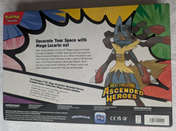 Pokemon Mega Evolution Ascended Heroes Premium Poster Collection Mega Lucario EX - Image 2