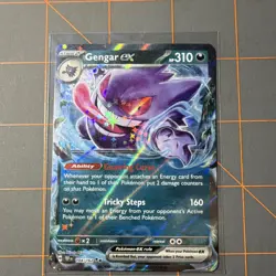 Pokemon Gengar ex 104/162 Double Rare Full Art Temporal Forces - Image 1