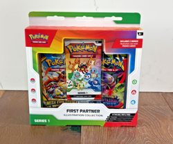 Pokemon TCG First Partner Illustration Collection Series 1 New Sealed - Image 1