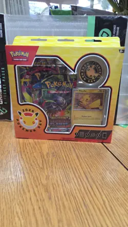Pokemon TCG Pokemon Day 2026 Special Edition Box Promo Stamped Exclusive 3 Packs - Image 1