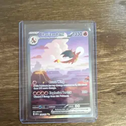 Pokemon Charizard ex Special Illustration Rare 199/165 Scarlet & Violet 151 Holo - Image 1