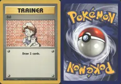 BILL 91/102 COMMON BASE SET UNLIMITED POKEMON MP - Image 1
