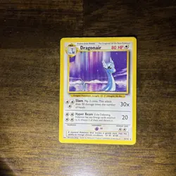 Dragonair 18/102 Base Set Non-Holo Unlimited Rare Vintage LP Pokemon TCG - Image 2