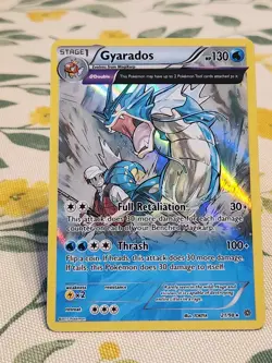 Gyarados Holo Rare 21/98 Pokemon XY Ancient Origins 2015 - Image 1