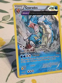 Gyarados Holo Rare 21/98 Pokemon XY Ancient Origins 2015 - Image 2