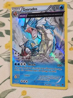 Gyarados Holo Rare 21/98 Pokemon XY Ancient Origins 2015 - Image 3