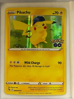 Pikachu 028/078 Holo Rare Pokemon GO Pokemon Holo Near Mint - Image 1