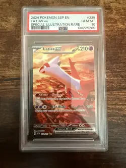 2024 POKEMON SSP EN LATIAS ex SPECIAL ILLUSTRATION RARE - Image 1