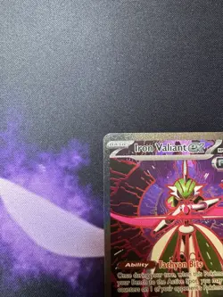 Pokemon Iron Valiant ex Special Illustration Rare Holo 157/131 Prismatic Evolut… - Image 2