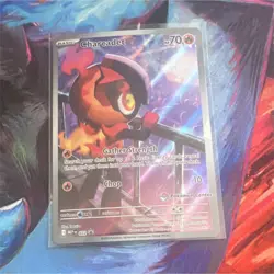 Pokemon Charcadet 022/--- Pokemon Center Holo English Phanstamal Flames - Image 1