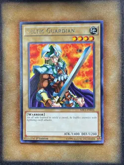 Yugioh Celtic Guardian MIL1-EN026 Rare 1st Ed NM - Image 1
