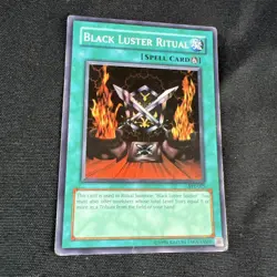 Yugioh Black Luster Ritual SYE-025 Super Rare NM - Image 1