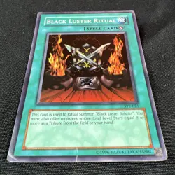 Yugioh Black Luster Ritual SYE-025 Super Rare NM - Image 3