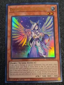 Yugioh! Diviner of the Herald - BLTR-EN072 - Ultra Rare - 1st Edition Near Mint, - Image 1