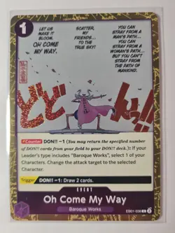 One Piece Oh Come My Way · EB01-038 · The Best Vol.2 · Englisch · NM - Image 1