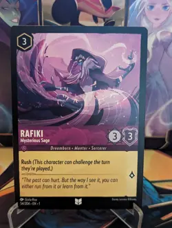 Disney Lorcana Rafiki - Mysterious Sage 54/204 Uncommon NM TCG - Image 1