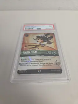 2023 DISNEY LORCANA EN 1-THE FIRST CHAPTER MICKEY MOUSE - ARTFUL ROGUE PSA 9 - Image 4