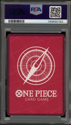 One Piece CCG Monkey.D.Luffy BVB X One Piece Match Day '25 Promo ST13-003 PSA 10 - Image 2