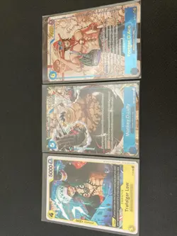 One Piece CCG Lot Of 3 - Treasure Rare, Secret Rare, Etc. - Image 1