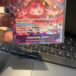 Charlotte Linlin (Alternate Art) OP11-073 A Fist of Divine Speed One Piece Foil - Image 4
