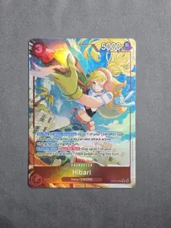 Hibari EB03-008 (SR) Alt Art One Piece TCG Heroines Edition - Image 1