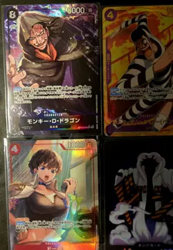 ONE PIECE CCG LOT OF 4 - ALT ARTS SEC RARES AND DON, NEAR MINT - Image 2