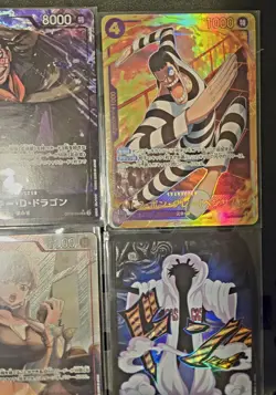 ONE PIECE CCG LOT OF 4 - ALT ARTS SEC RARES AND DON, NEAR MINT - Image 3