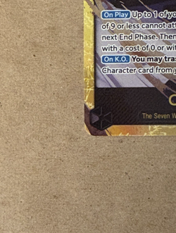 Crocodile Foil The Azure Sea's Seven Secret Rare OP14-120 One Piece CCG - Image 5