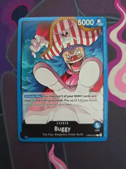 Buggy OP09-042 Leader Emperors In The New World One Piece English - Image 1