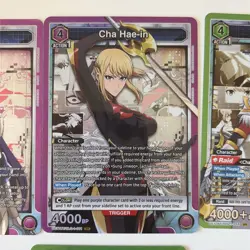 Solo Leveling Union Arena Lot of 8 SR NM 2x Sung Jinwoo Included - Image 4
