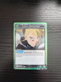 Union Arena: Kaiju No. 8 - Kikoru Shinomiya - Rare Foil - UE12BT/KJ8-1-059 - Image 1