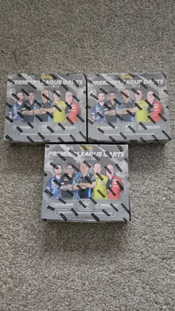 PANINI PDC Premier League Darts Trading Cards Premium Box x3 ✅SEALED✅IN HAND✅ - Image 1