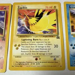 Pokemon: Zapdos, Articuno, Moltres, Legendary Birds - Promo Cards - Near Mint - Image 3