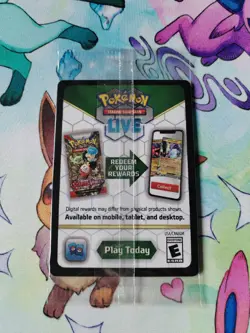 Pokemon TCG Jolteon EX 030/131 Prismatic Evolutions Stamped Promo Card Sealed - Image 2