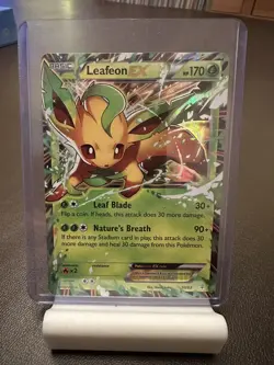 Pokemon TCG Leafeon EX Lightly Played Card 10/83 XY Generations - Image 1