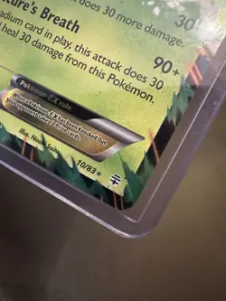 Pokemon TCG Leafeon EX Lightly Played Card 10/83 XY Generations - Image 5