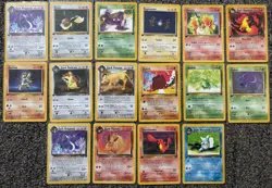 Pokemon TCG Team Rocket First Editions - NM/LP Card Lot - Image 1
